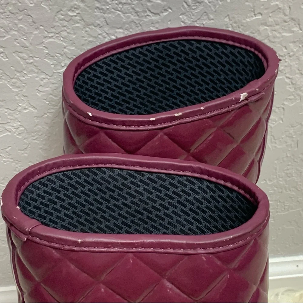 HUNTER Rigley maroon rain boots women’s size 5 / kids size 3